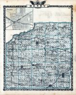 Henry County Map, Galva